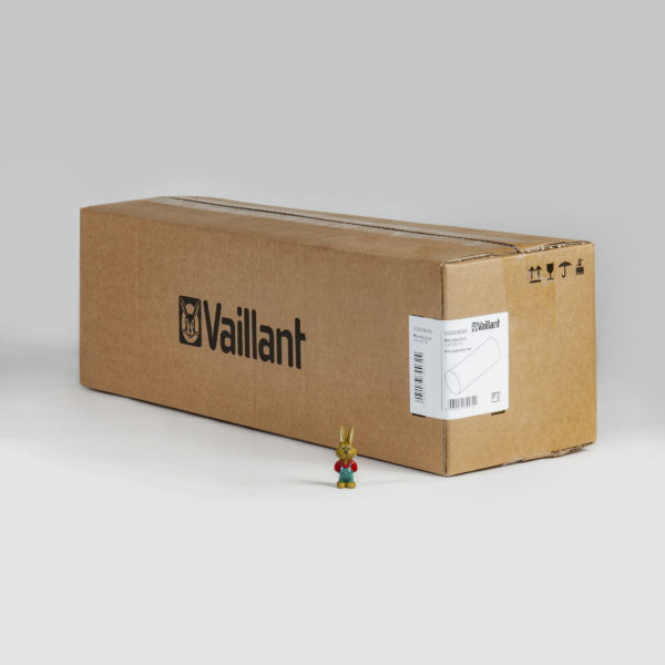 0020236365 Рекуператор Vaillant recoVAIR VAR 60/1 D воздуховод для прохода стены ф160 L 0,5 м упаковка